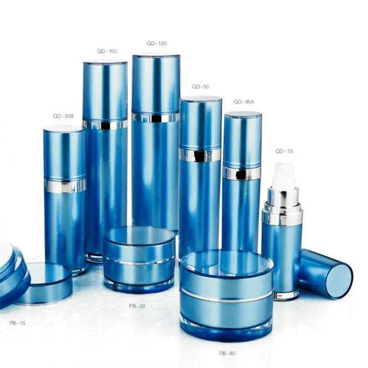 Airless Lotion Pump Bottlee With Acrylic Cap